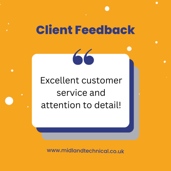 "Excellent customer service and attention to detail!"