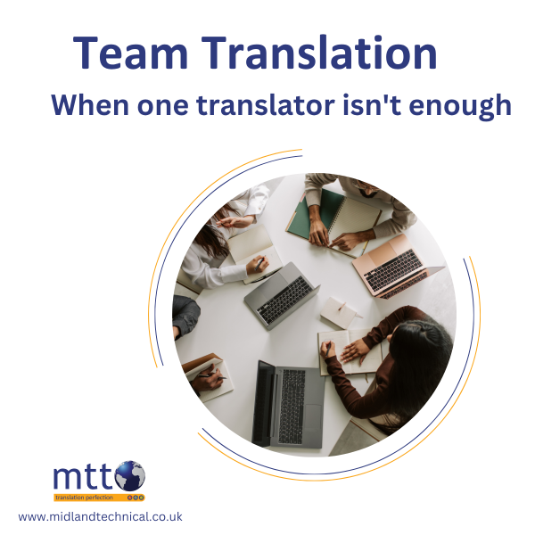 Team Translations - When One Translator Isn't Enough