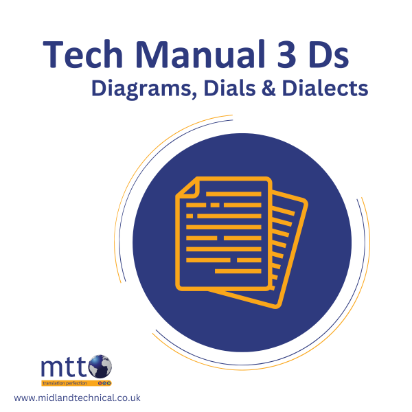 Diagrams, Dials and Dialects - Translating Technical Manuals